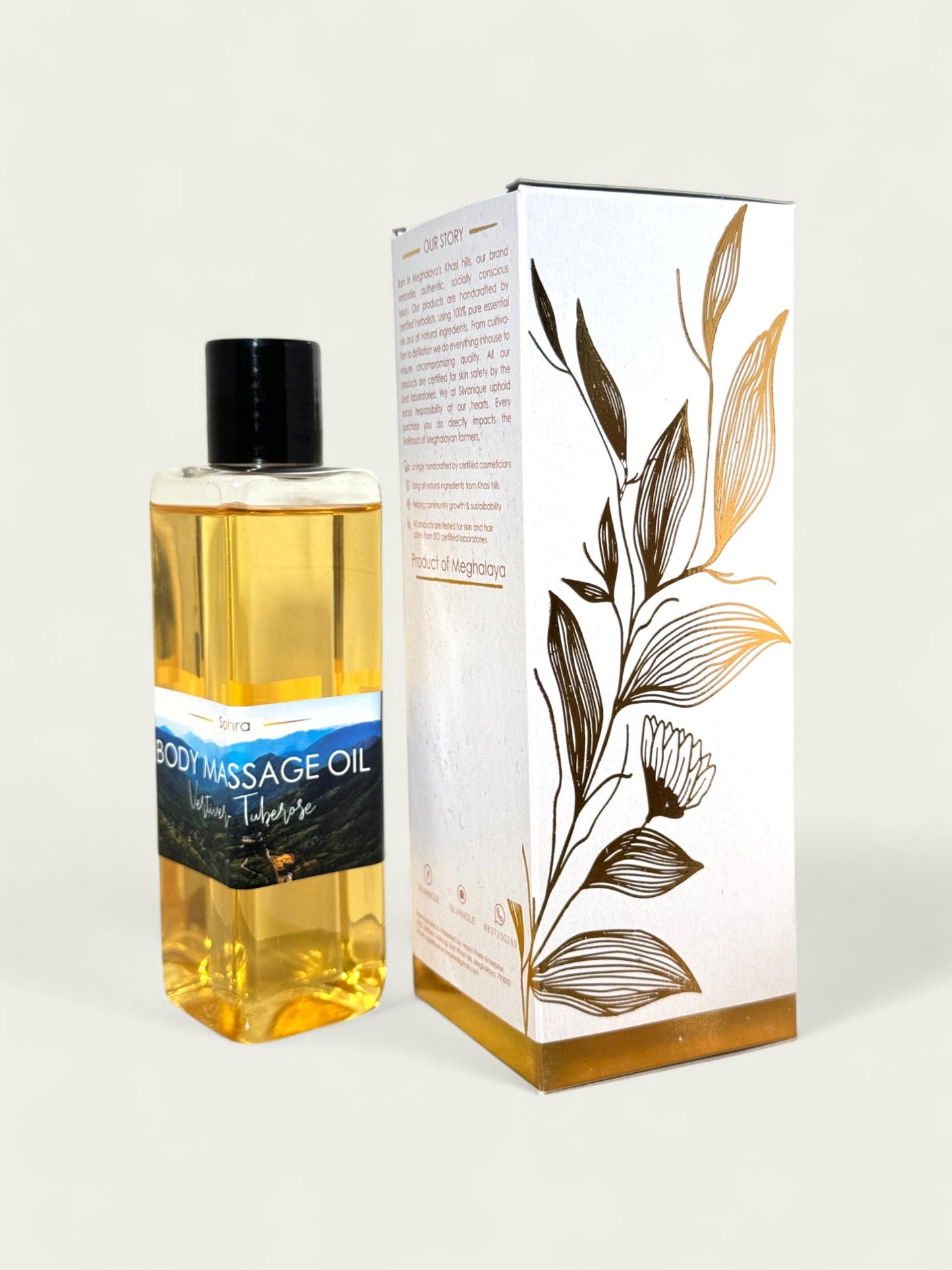 Body Massage Oil - Aromatherapeutic